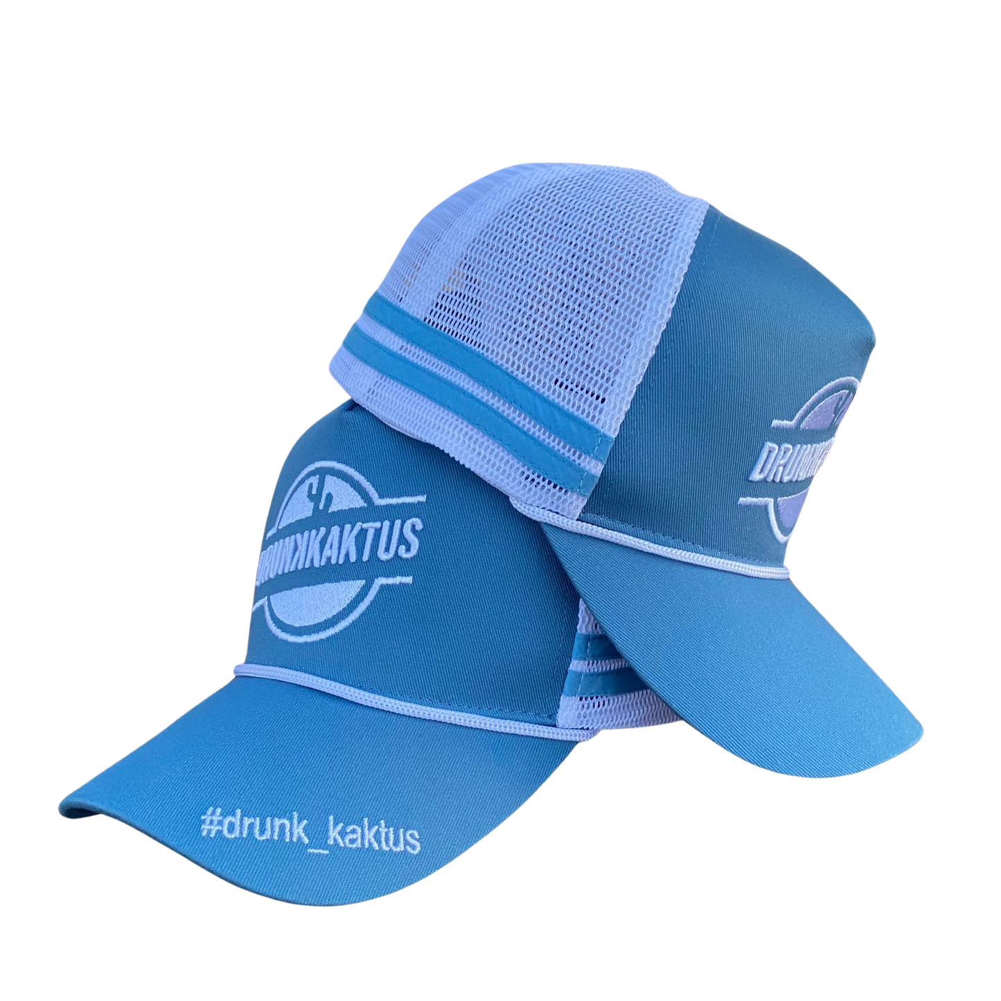 HIGH PROFILE TRUCKER CAP - KIDS BLUE