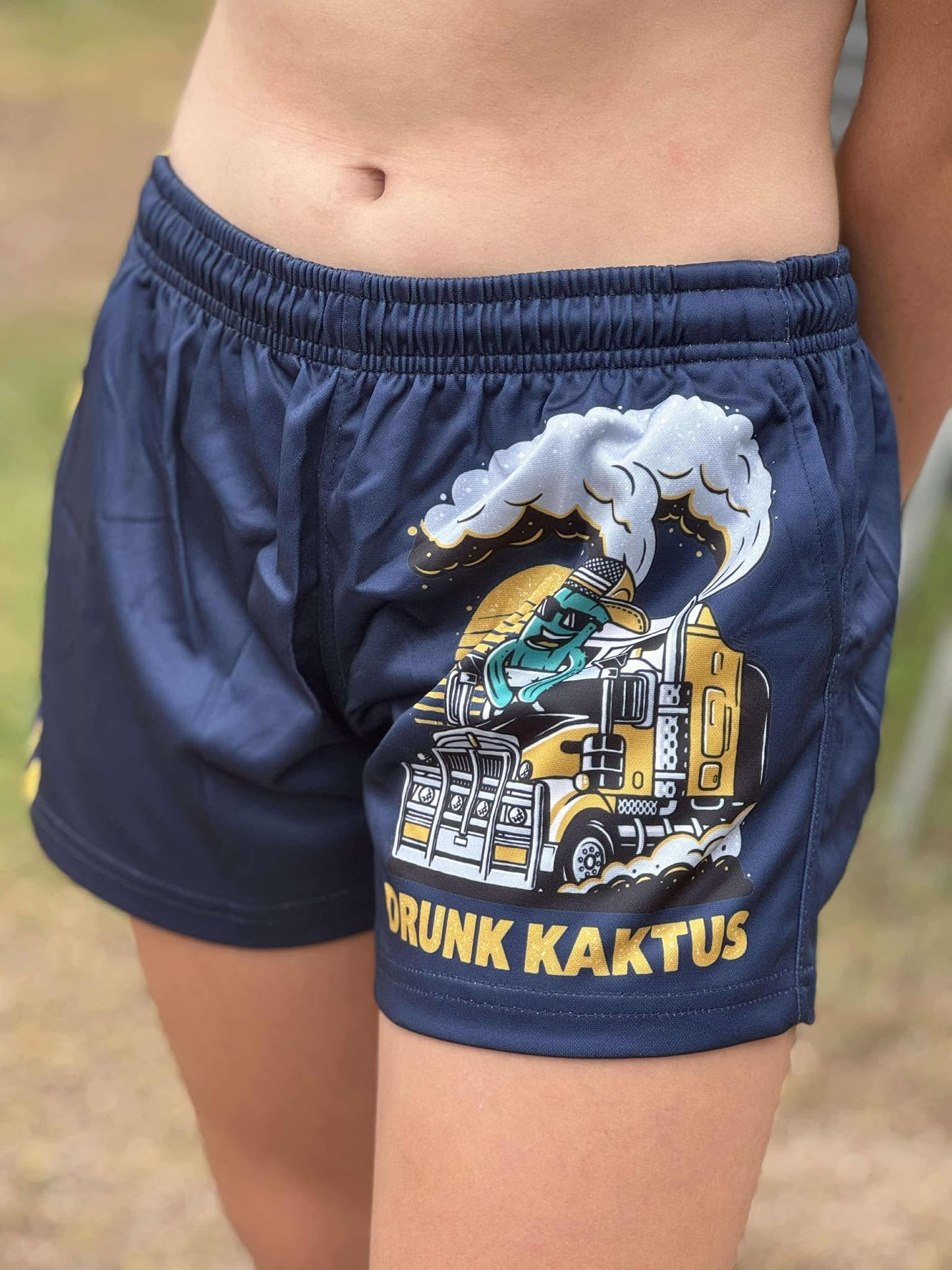 Footy Shorts with Pockets - Lightweight Quick Dry Sports Shorts