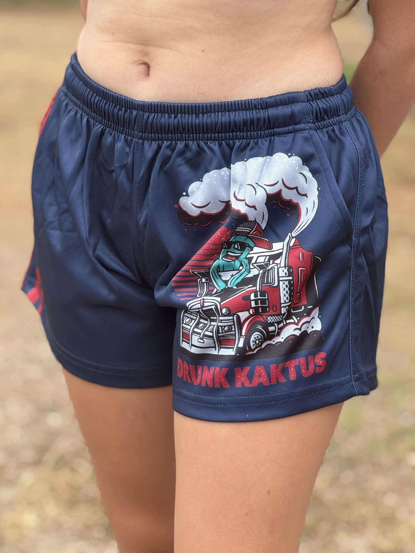 Footy Shorts with Pockets - Lightweight Quick Dry Sports Shorts