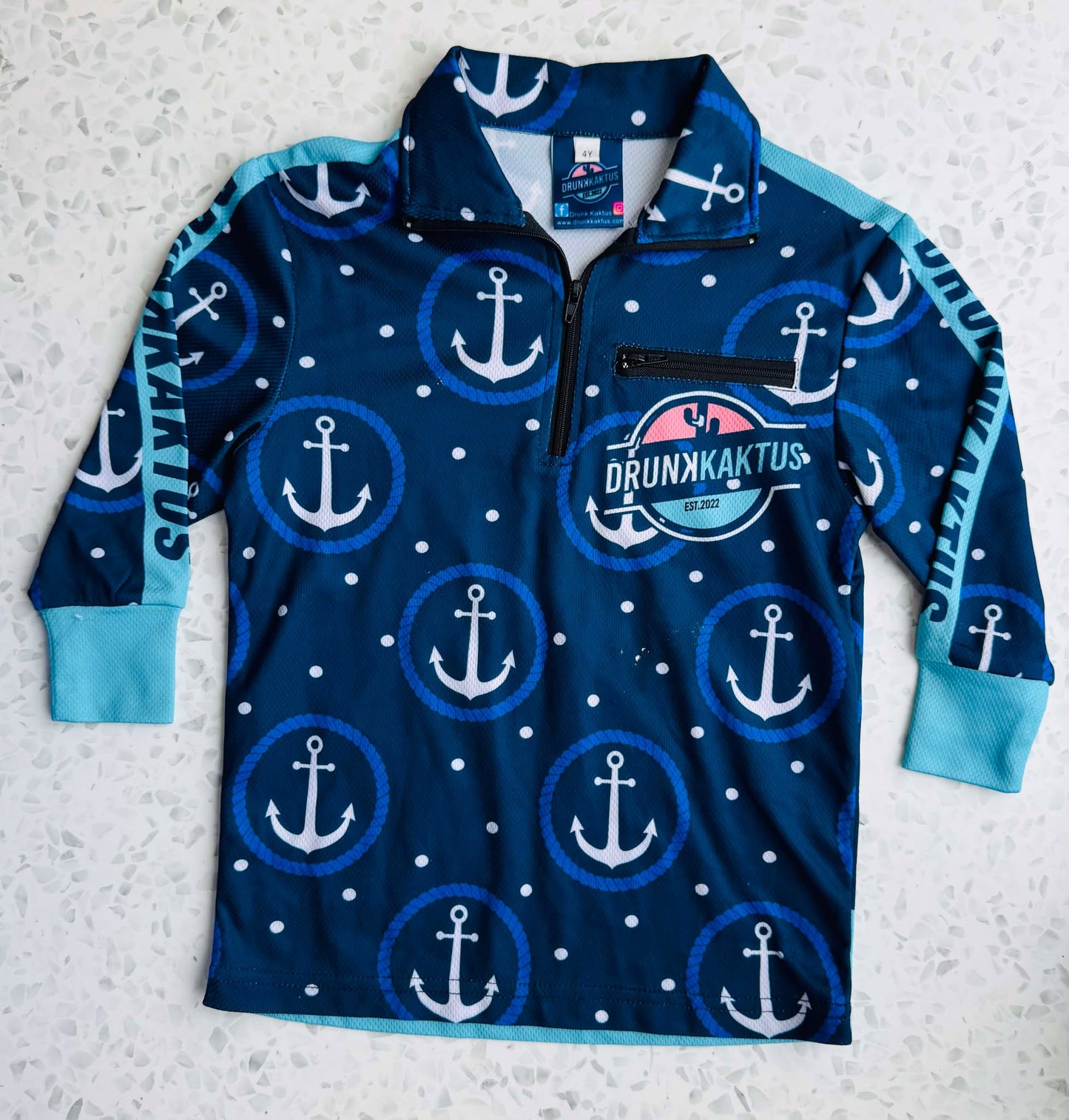 KIDS SUN SHIRTS - ANCHOR