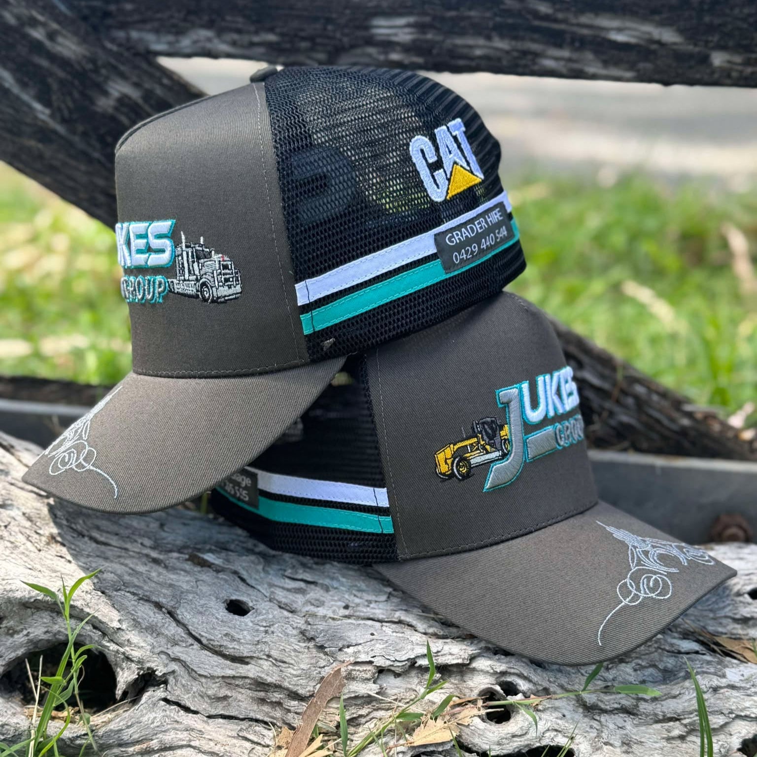 Design your own trucker cap with custom embroidery and premium materials showcasing a stylish look.