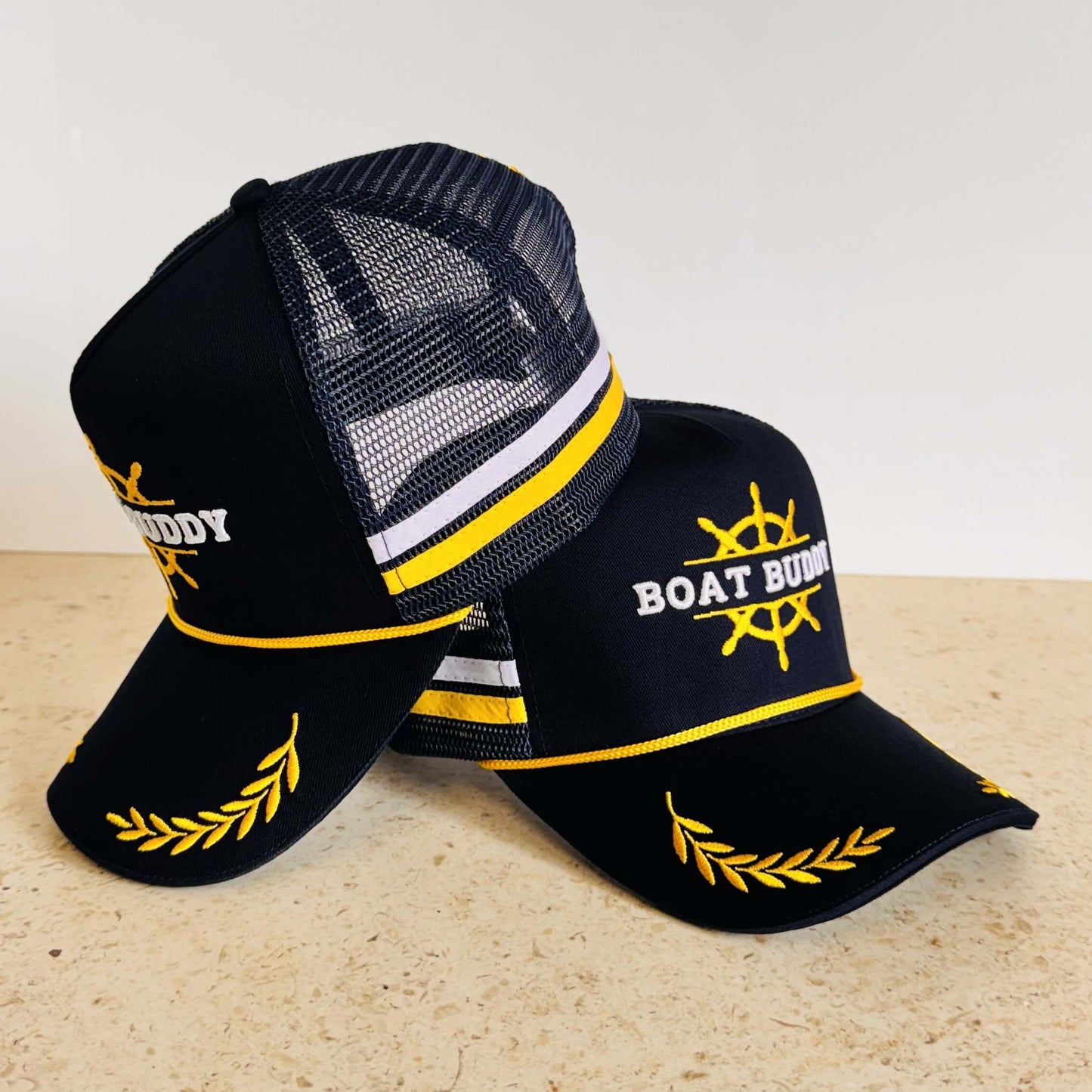 Kids Trucker Caps - Boat Buddy