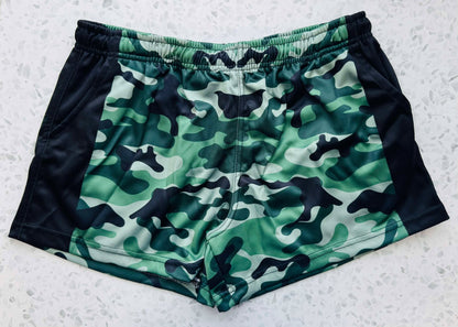 FOOTY SHORTS - CAMMO