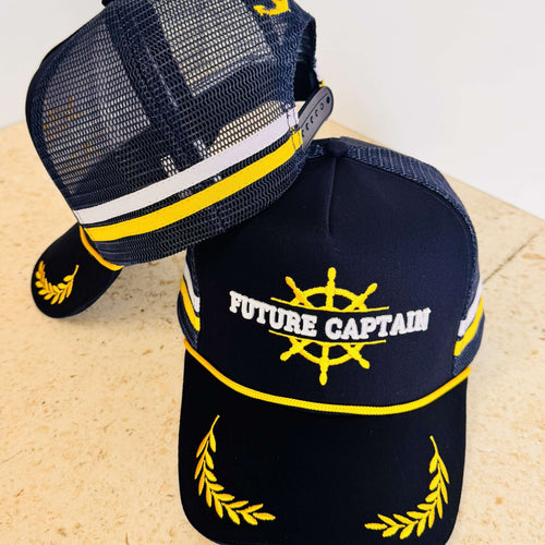 Future Captain - Kids Trucker Cap