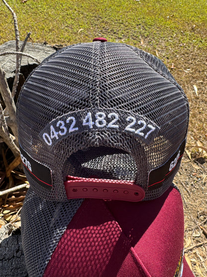PORTERS EARTHMOVING - High Profile Trucker Cap
