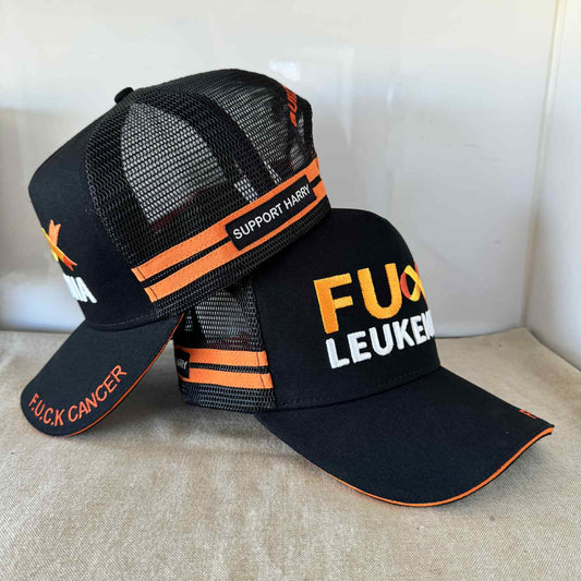 F*CK LEUKEMIA TRUCKER CAP