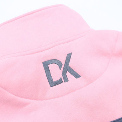 QUARTER-ZIP FLEECED PULLOVER PINK - PREORDER