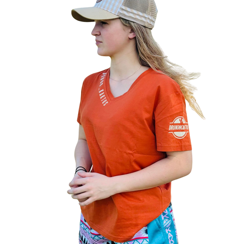 COTTON T-SHIRT V-Neck T-Shirt made from soft 100% cotton, short sleeves, unisex design, available for everyday wear.