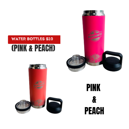 Water Bottles $10 (Peach & Pink)