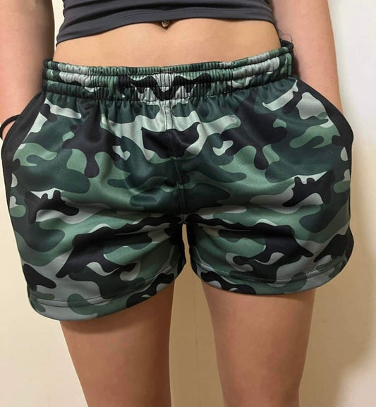 FOOTY SHORTS - CAMMO